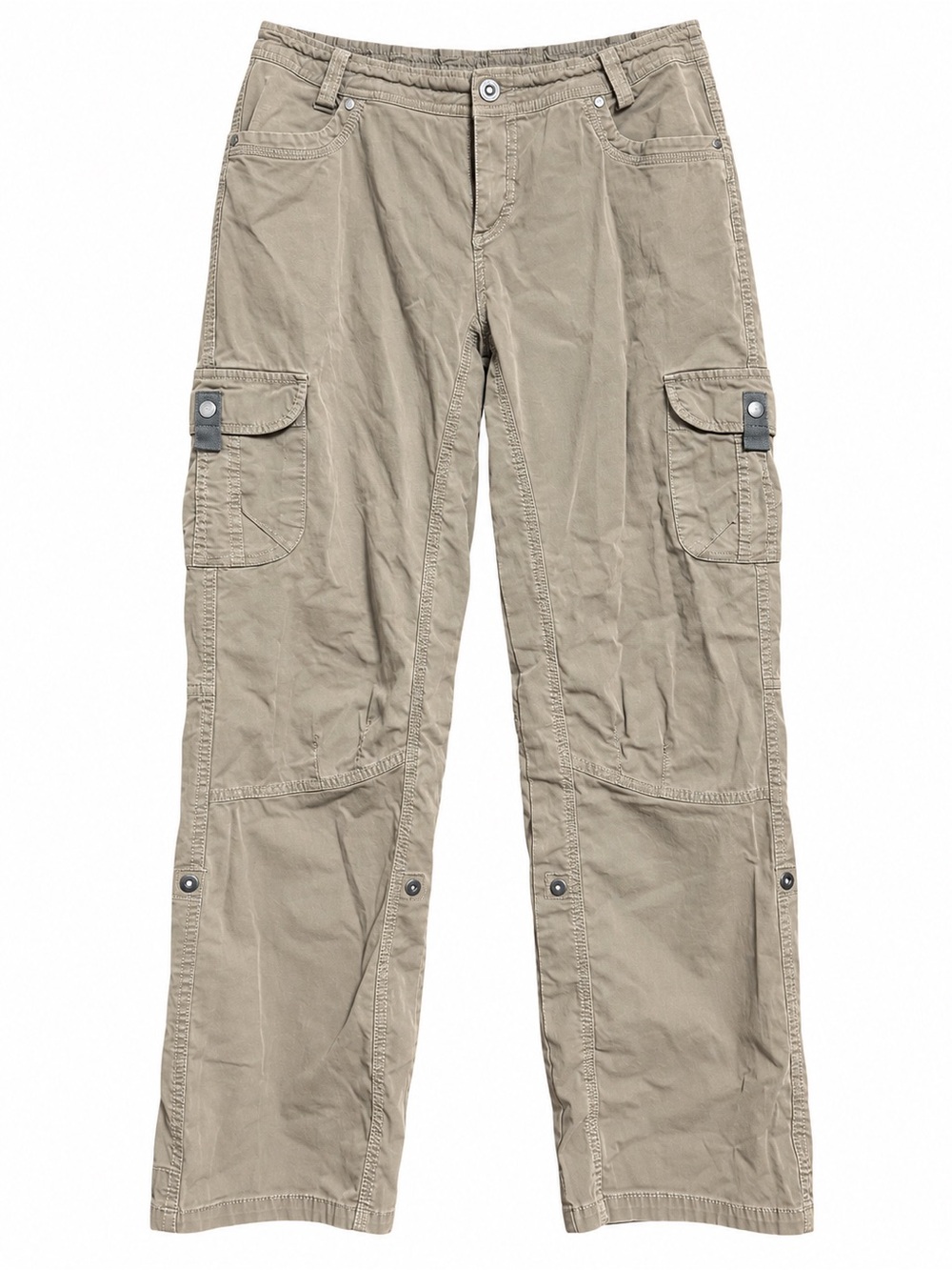 KÜHL Women’s Splash Roll-Up Cargo Hiking Pants Khaki Style 6065
